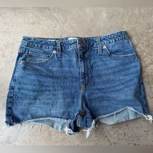 Universal Thread High Waist Blue Denim Shorts